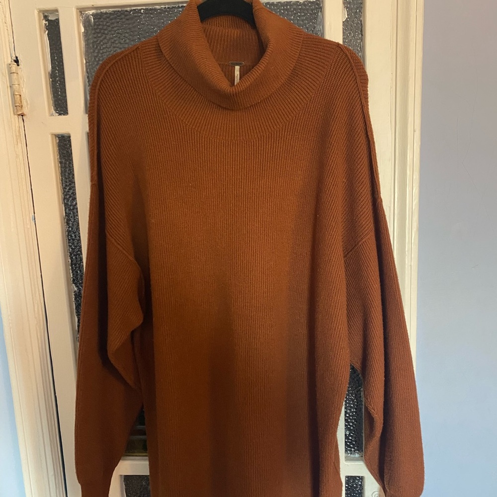 Free People Cowl Neck Sweater